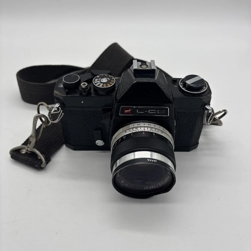 Vintage Gaf  L-CS 35Mm Film Camera With Carrying Strap